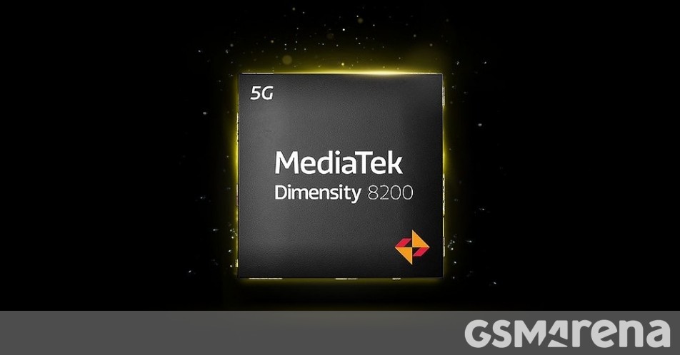 Mediatek Dimensity 8200 با CPU 3.1 گیگاهرتز و ردیابی پرتو رسمی است