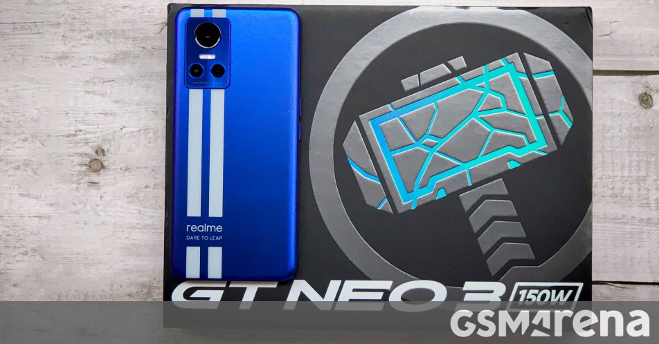 بررسی عملی Realme GT Neo 3 150W Thor Love and Thunder Limited Edition