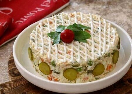 طرز تهیه الویه قالبی؛ شیک و مجلسی