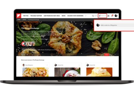 برنامه مجله Flipboard با ویژگی یادداشت‌های جدید، از محتوای اصلی پشتیبانی می‌کند