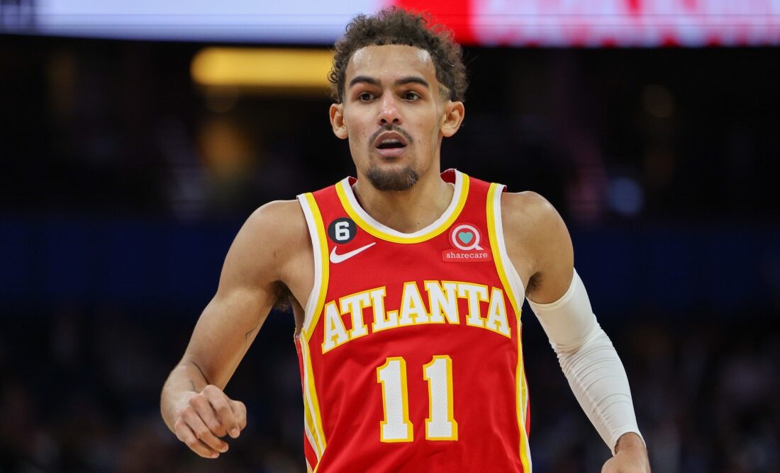 Trae Young تبادل تنش با گزارشگر در مورد گزارش شده اسپات دارد