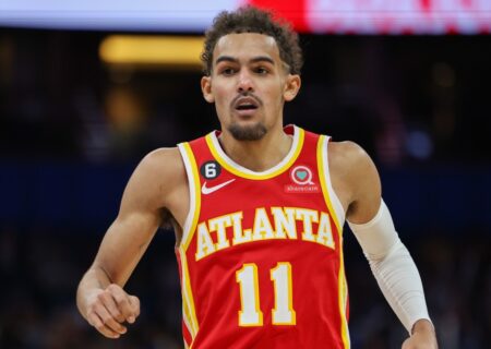 Trae Young تبادل تنش با گزارشگر در مورد گزارش شده اسپات دارد