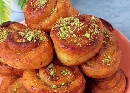 طرز تهیه شیرینی شیک و مجلسی در 10دقیقه!