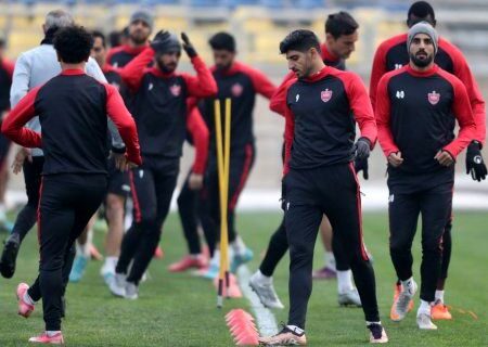 شرایط جوی، تمرین پرسپولیس را تعطیل کرد