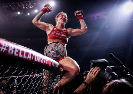 بازگشت تابستانی Cris Cyborg Eyes به Bellator Against Cat Zingano