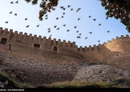 باغ گلستان قلعه فلک الافلاک خرم آباد