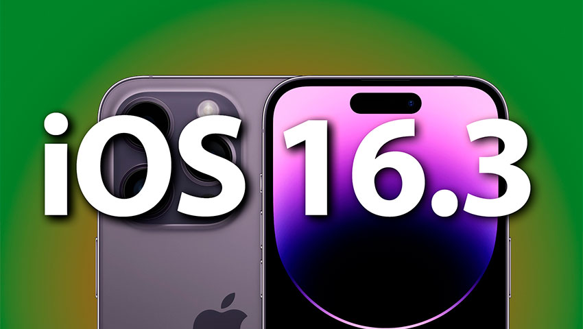 اپل هفته آینده به‌روزرسانی iOS 16.3 را منتشر خواهد کرد