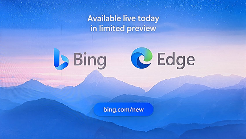 مایکروسافت از نسخه جدید Bing و مرورگر Edge بر پایه هوش مصنوعی رونمایی کرد