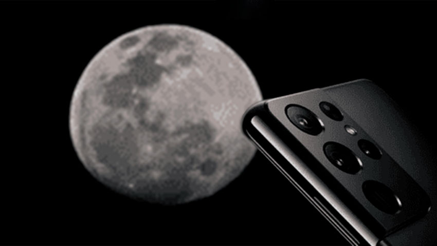 تقلب سامسونگ در عکاسی از ماه لو رفت؛  هوش مصنوعی به جای زوم واقعی!