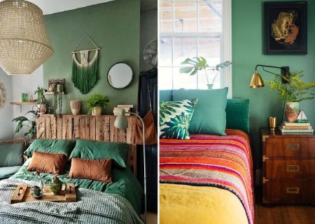 سبزی که فقط زیتونی و چمنی نیست، بیایید و اتاق خواب خود را با رنگ کالاندولا طراحی کنید