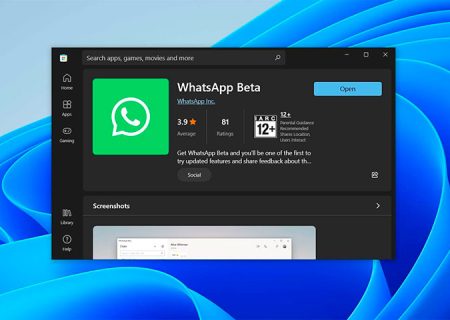 اشتراک‌گذاری صفحه در تماس‌های ویدیویی به Windows WhatsApp اضافه شده است