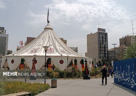 در این «چادر» مهمانی رنگ و آیینه است/ ساخت «ظل جناح» با آینه کاری – خبرگزاری مهر |  اخبار ایران و جهان