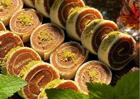 طرز تهیه رولت حلوا با موز;  شیک و شیک