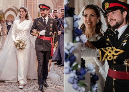 نگاهی به استایل های عروسی پسر ملکه مد خاورمیانه؛ از مهمونا گرفته تا عروس ولیعهد اردن