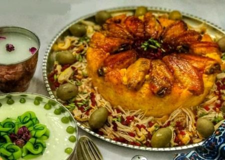 طرز تهیه ته‌انداز مرغ با شوید؛ شیک و مجلسی