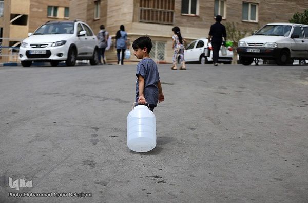 اخطار قطعی آب در تهران