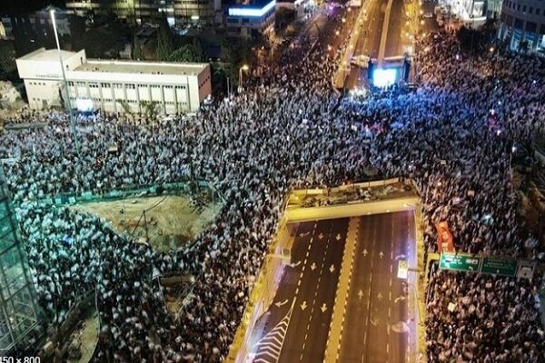 ۳۷۰ هزار نفر؛ آخرین آمار اعتراضات ضد نتانیاهو در هفته سی‌ام – خبرگزاری مهر | اخبار ایران و جهان