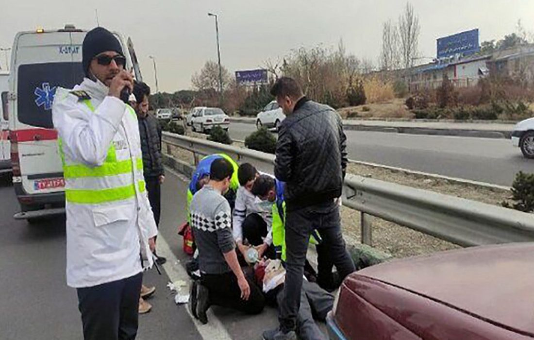 تصادف زنجیره ای 11 خوردو در گرگان / کمپرسی همه را در هم کوبید + عکس