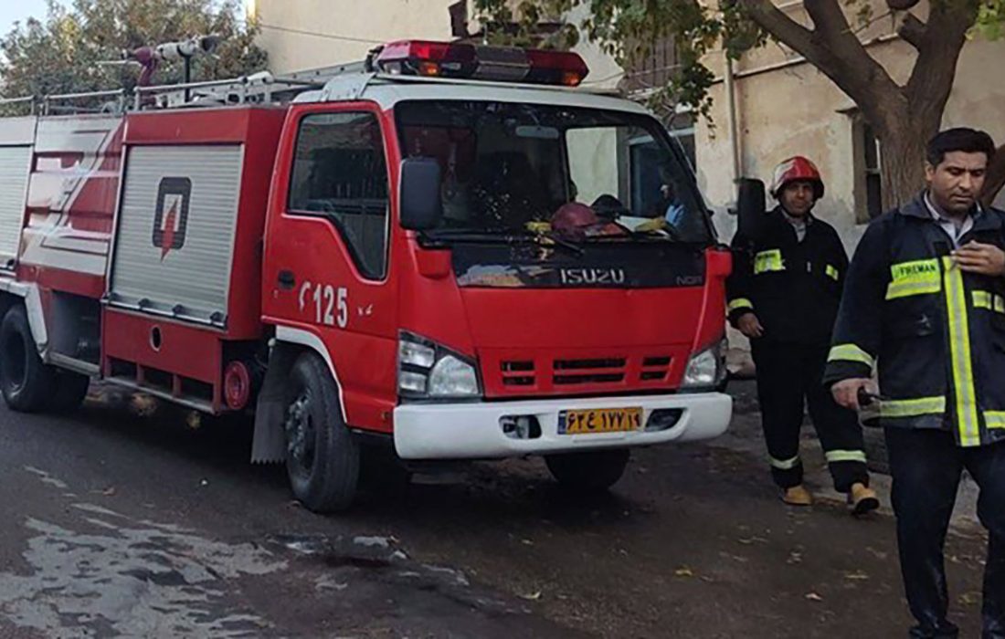 آتش سوزی در منزل مسکونی در کرمانشاه یک مجروح بر جای گذاشت