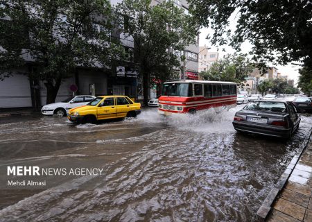 تشدید بارش باران و سیلابی شدن مسیل‌ها در ۴ استان – خبرگزاری مهر | اخبار ایران و جهان