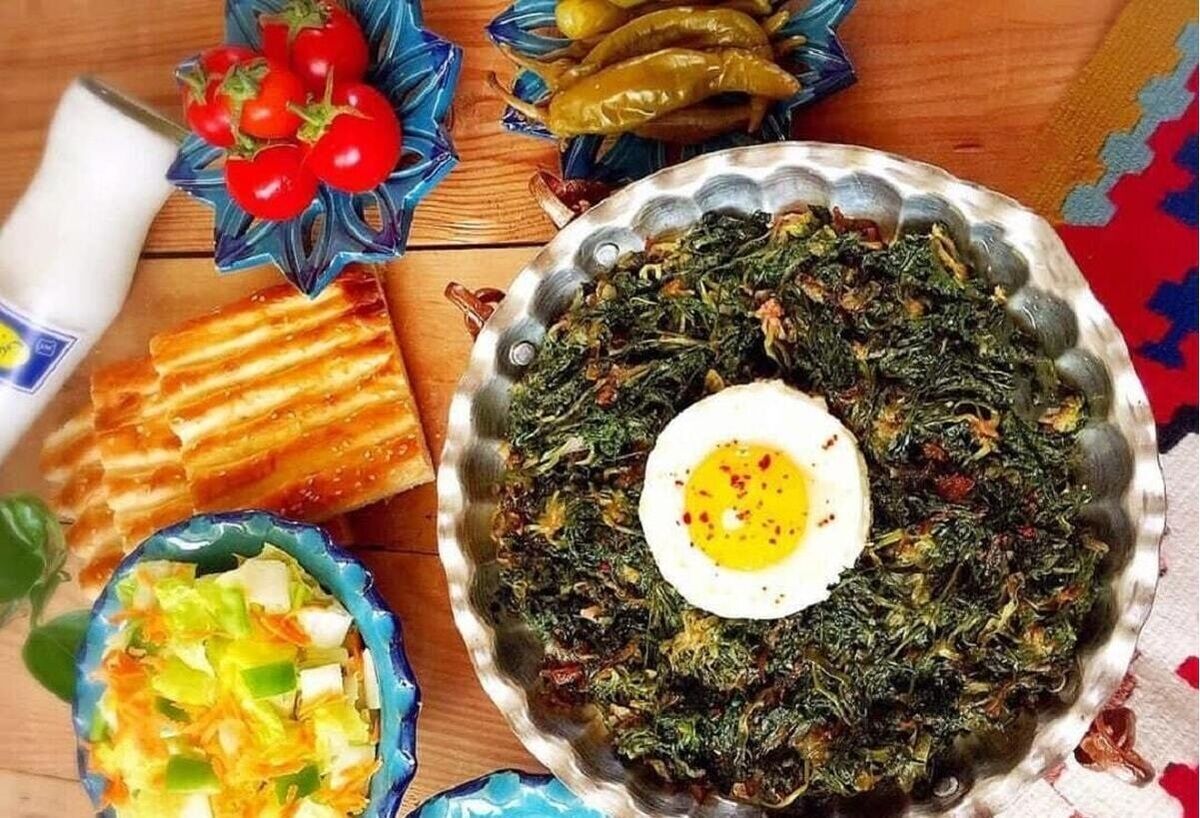 طرز تهیه گیجاوش خورش اصیل گیلانی