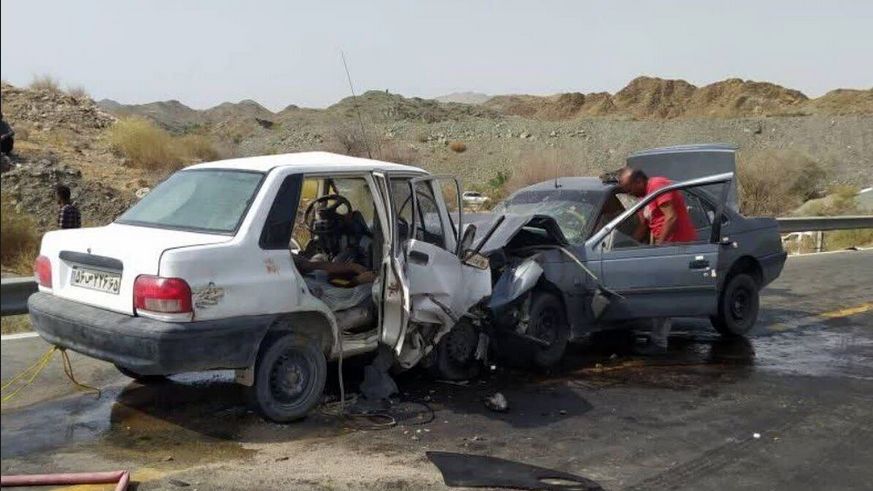 پنج کشته و مجروح در تصادف در محور زرین دشت