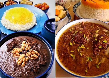 طرز تهیه خورش فسنجون با مرغ گیلانی/ چیکار کنیم خورش کمی روغنی و خوشمزه بشه