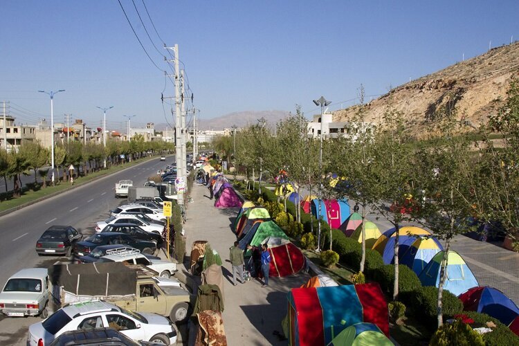 در این استان خوابیدن در چادر ممنوع بود