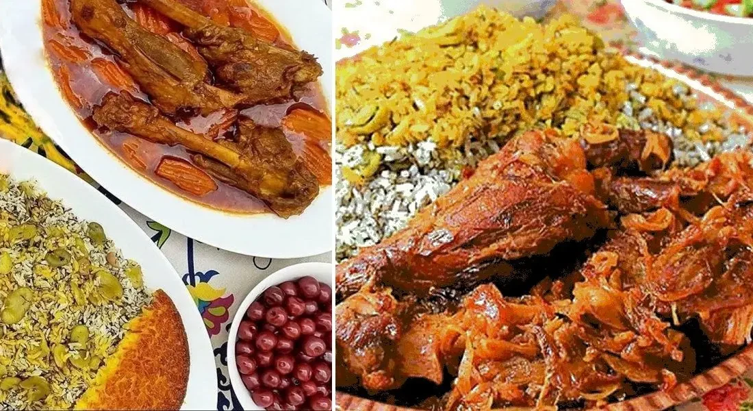 طرز تهیه لوبیا پلو ماهیچه ای به سبک رستورانی / سس غلیظ و پیاز کاراملی شده را بیاموزید