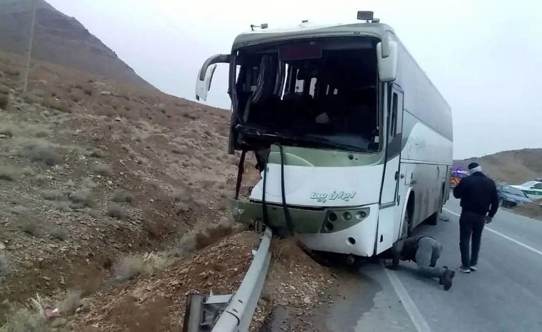 واژگونی خونین اتوبوس مسافربری در جاده کوثر اردبیل + وضعیت مصدومان