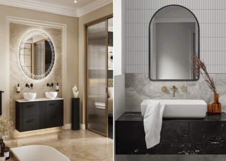 جدیدترین آینه های حمام / پولدارها چه می دانند مدل های لمسی و چراغ دار می خرند آقایان