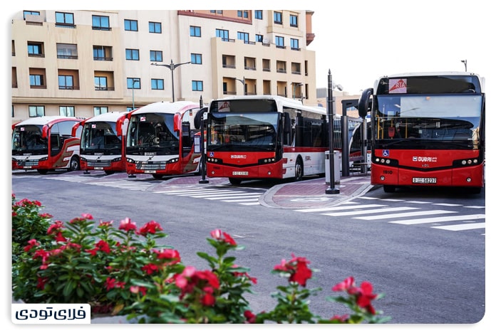 اتوبوس های بین شهری دبی