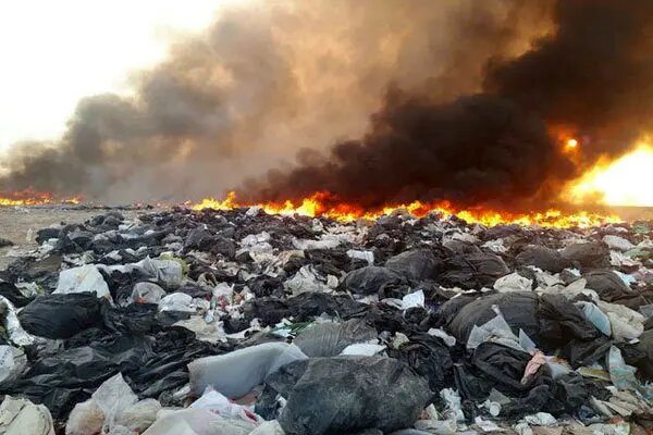 سوزاندن زباله در اطراف پایتخت کاهش می یابد