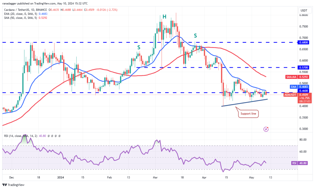 نمودار قیمت روزانه کاردانو - منبع: TradingView