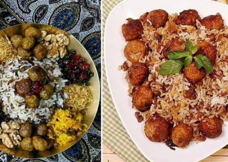 طرز تهیه برنج قنبر شیرازی اصل / برنج مخلوط خوشمزه و دلچسبی که همتا ندارد