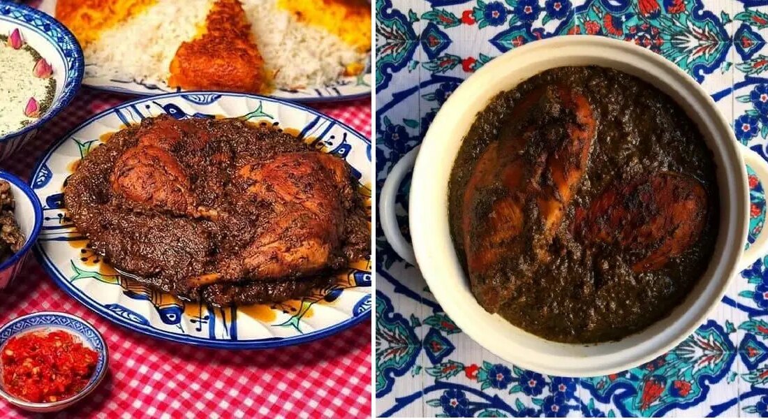 طرز تهیه خورش مرغ ترش به روش اصلی / با گربه ترکیبی برنده برای ناهار