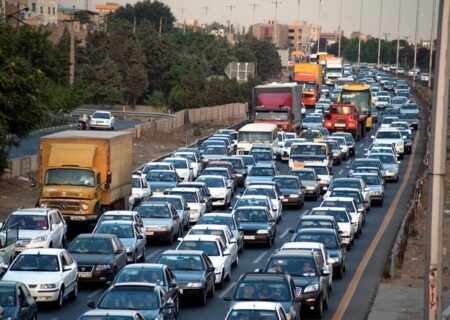 ترافیک در محورهای چالوس و آزاده جاده تهران شمال سنگین است