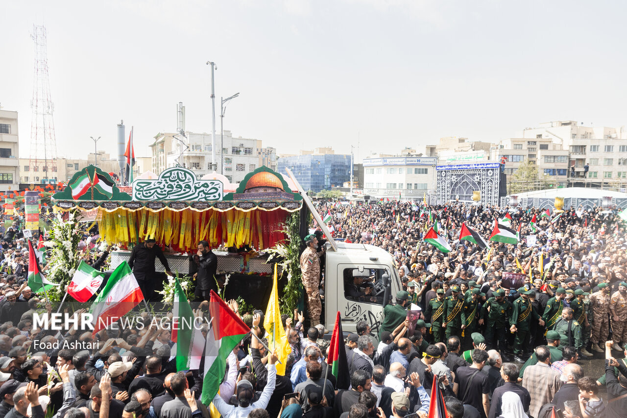 توافق جبهه مقاومت تهران با غزه;  انتقام خون شهید قدس قطعی است