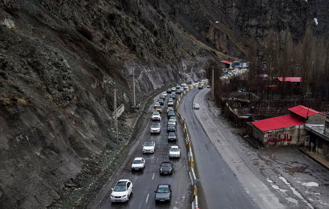 بزرگراه کندوان پس از سه روز بازگشایی شد