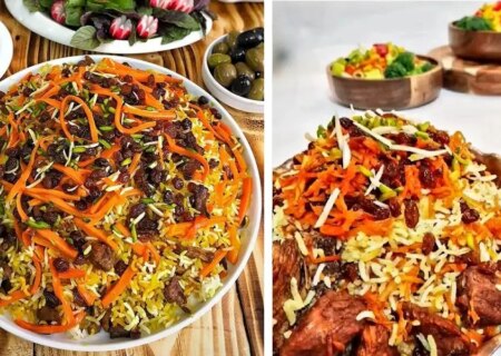 طرز تهیه معروف ترین غذای افغانستان، یک پلومخلوت خوشمزه و فوق العاده