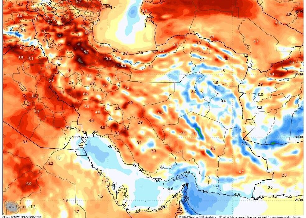 ورود موج جدید افزایش دما از شنبه؛ هوا دیگر مثل قبل گرم نیست – خبرگزاری بعلاوه اخبار ایران و جهان.