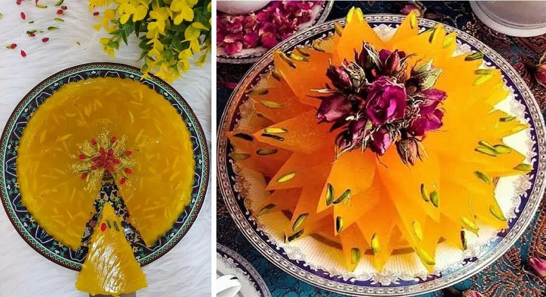 طرز تهیه مسقطی زعفرانی به ساده ترین روش/ یک دسر سنتی عالی که طعم فوق العاده ای دارد