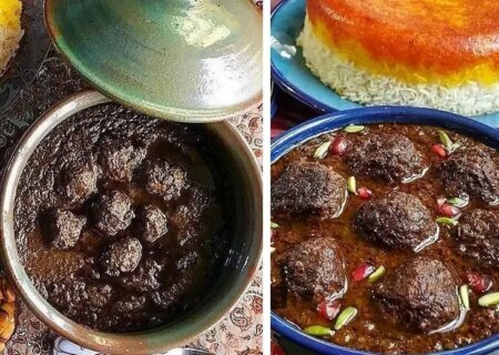 طرز تهیه خورش انار بژ / غذاهای اصیل شمالی با طعم عالی