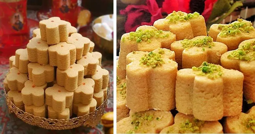 طرز تهیه نخود شیرین / دستور تهیه و اندازه های آسان با لیوان