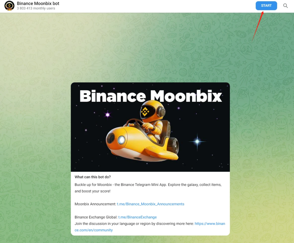 بایننس MoonBix Airdrop