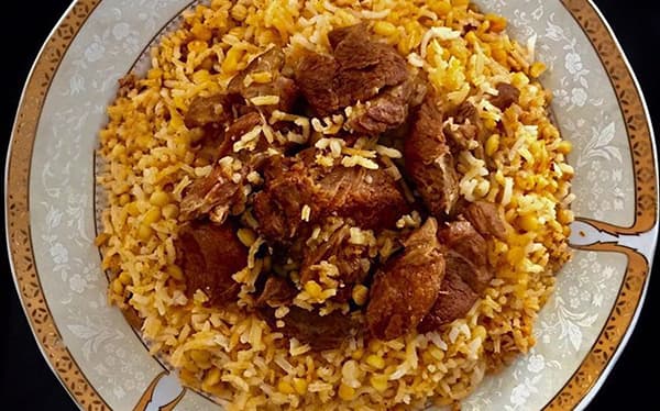 طرز تهیه لپه پیلوی خوشمزه به سبک سنتی کرمانی