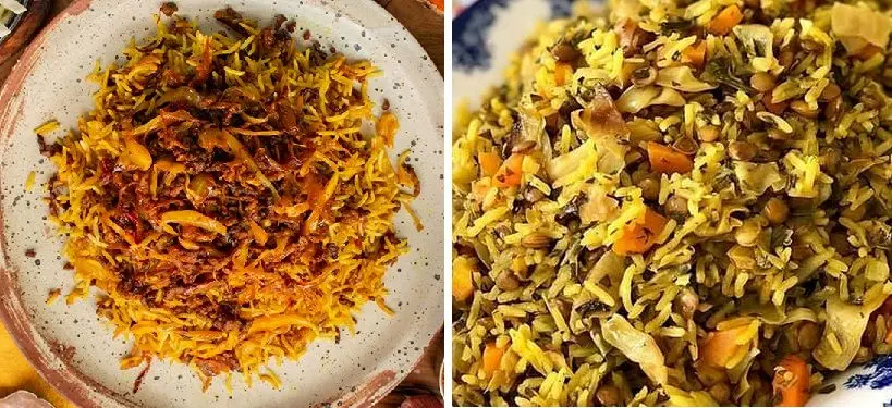 طرز تهیه کلم پلو شیرازی بدون گوشت / بهترین دستور تهیه یک غذای گیاهی خوشمزه و عالی