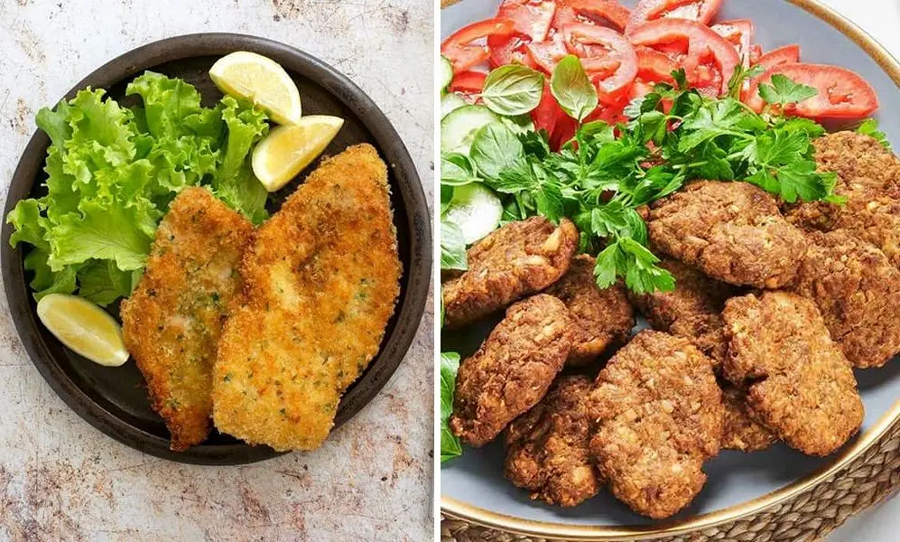 طرز تهیه کتلت مرغ با بهترین دستور پخت / شامی ساده اما بسیار خوشمزه که نباید از دست بدهید