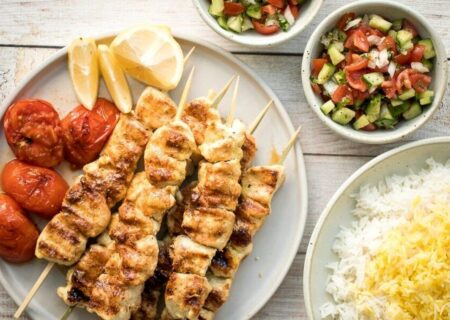 طرز تهیه مرغ کبابی رژیمی، آبدار و خوشمزه.