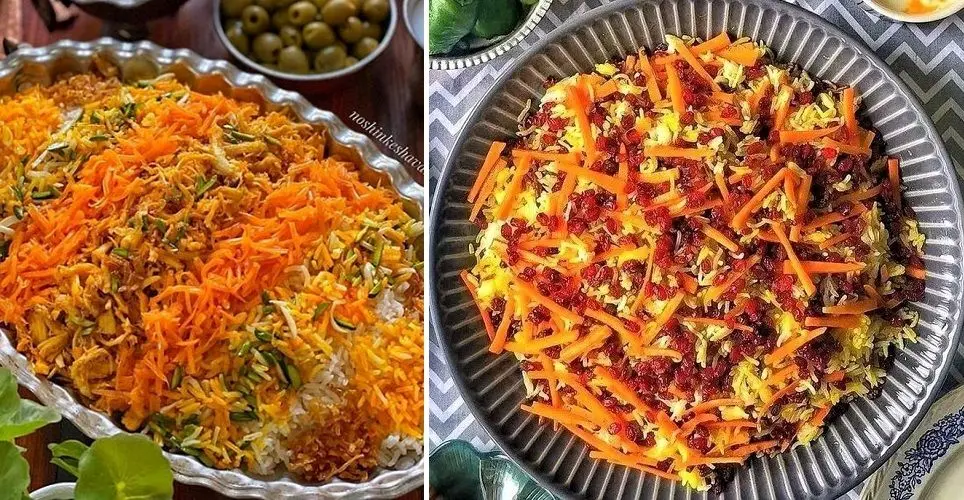 طرز تهیه هویج پلو غنی و خوشمزه بدون گوشت / ناهاری سریع و آسان که روزتان را خوشایند می کند